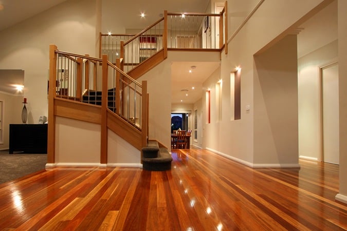 Clean & Shiney wooden floor