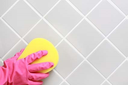 Tips for cleaning bathroom tiles