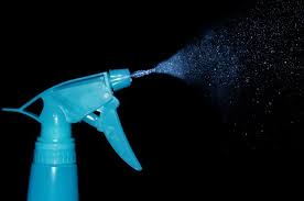 disinfectants must be sprayed after cleaner
