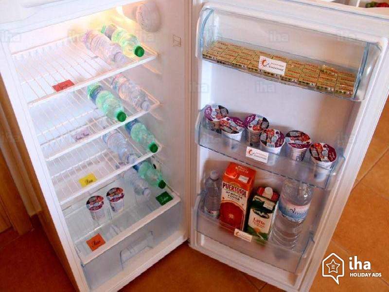 cleaning and organized refrigerator