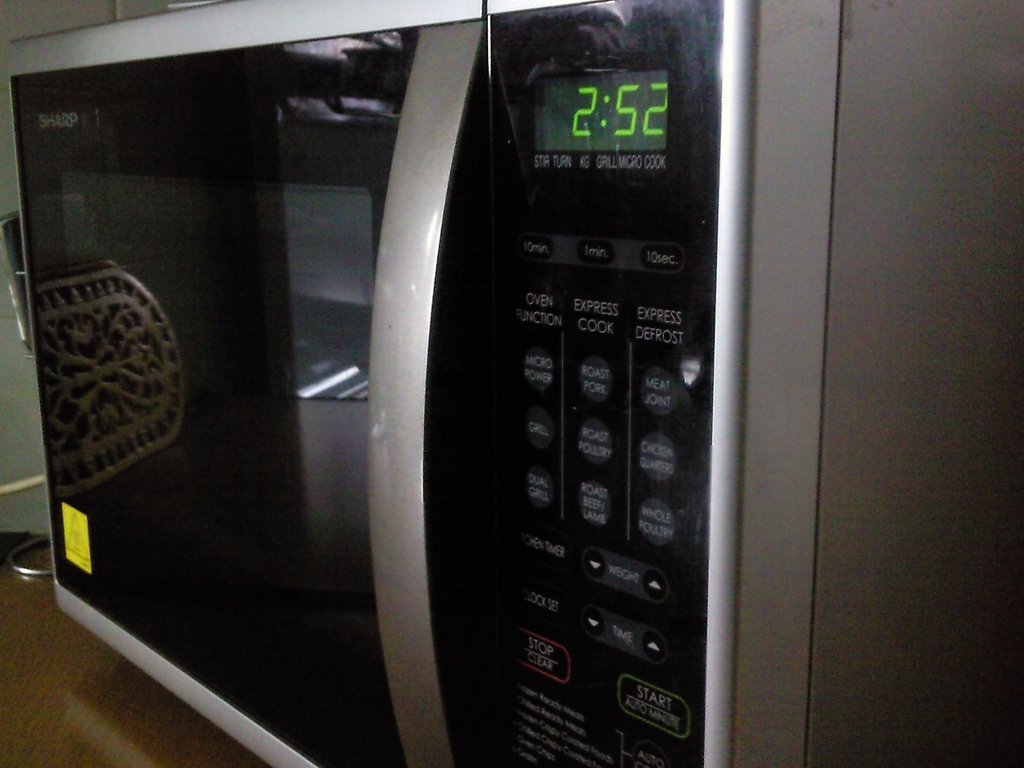 microwave touchpad