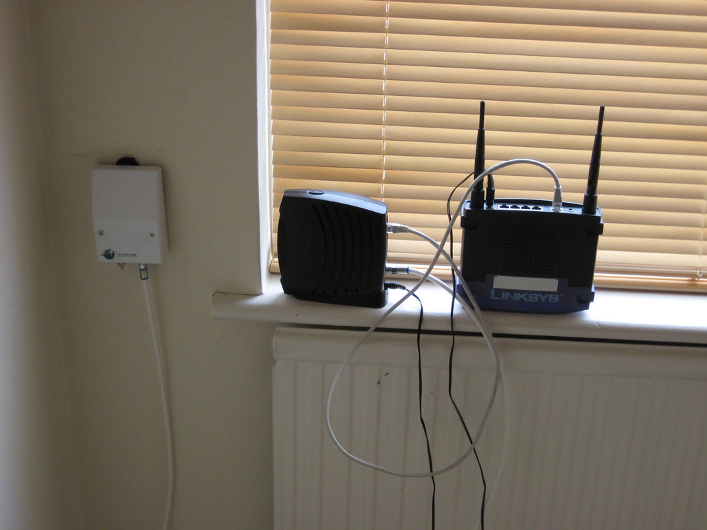 wifi router position