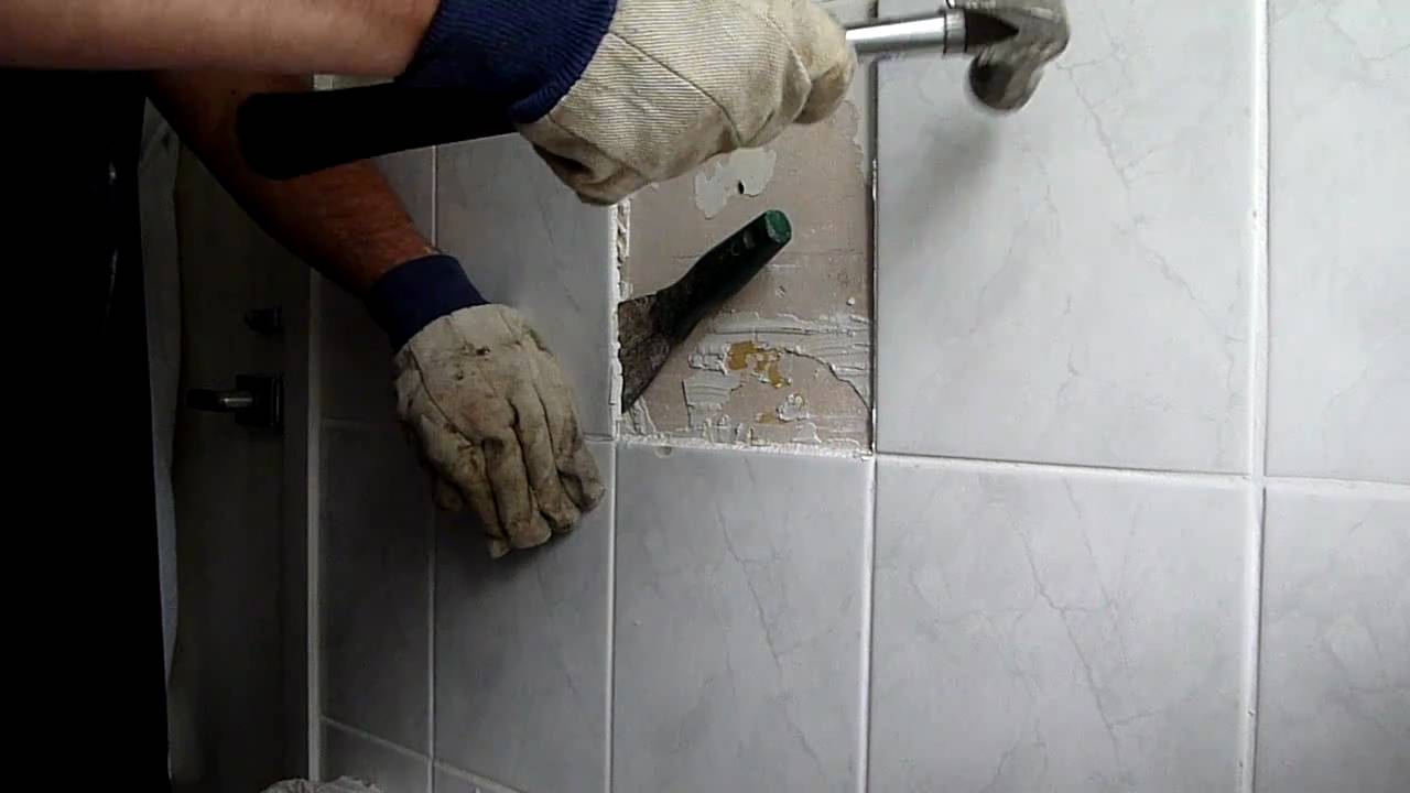 How To Remove Floor Tiles Without, How To Replace Tile Without Removing Cabinets