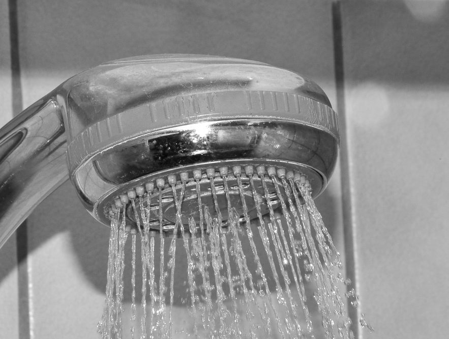 shower head cleaning