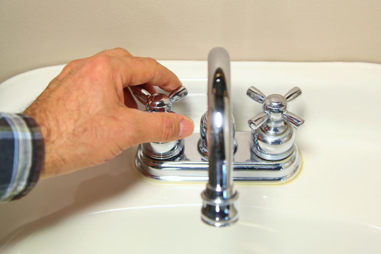 turn on the tap to check tankless water heater heating