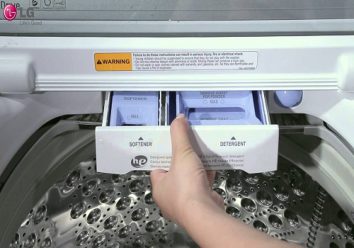How to start using the LG front load washing machine