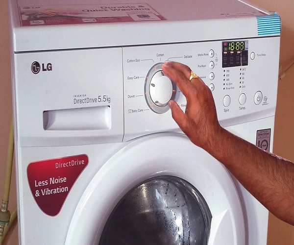 How to use LG automatic washing machine