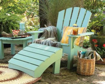 Paint your outdoor furniture